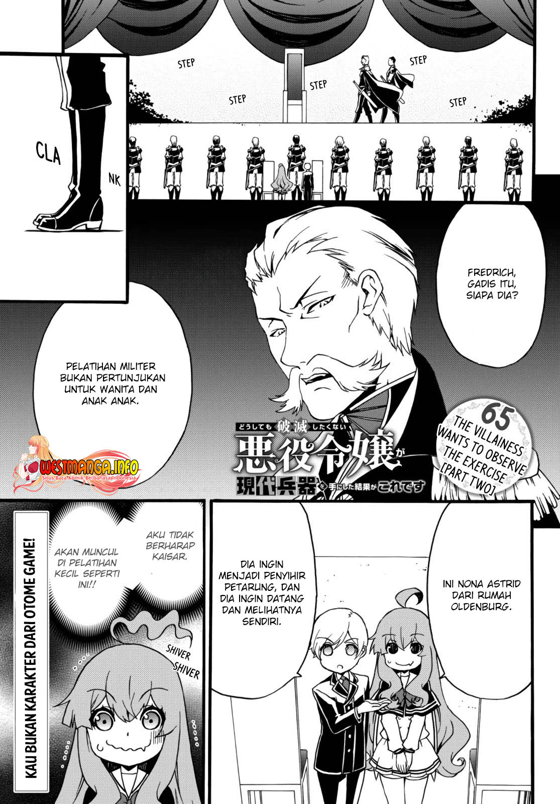 Baca The Villainess Will Crush Her Destruction End Through Modern Firepower Chapter 65 Gambar 2