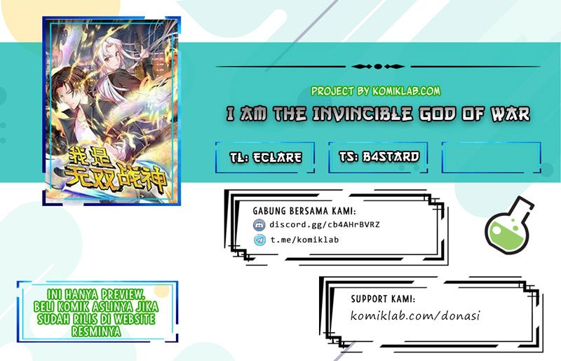 Baca Komik I Am the Invincible God of War Chapter 45 Gambar 1