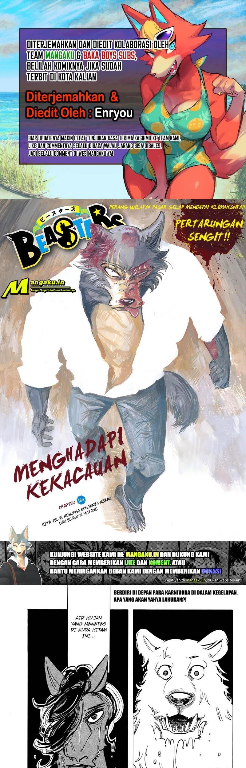 Baca Komik Beastars Chapter 184 Gambar 1