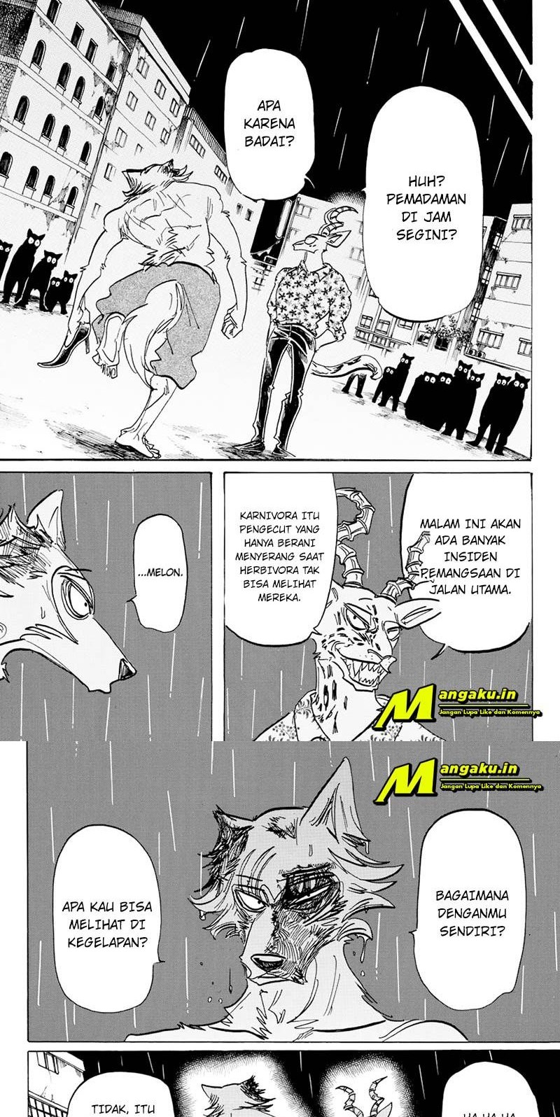 Beastars Chapter 184 Gambar 4