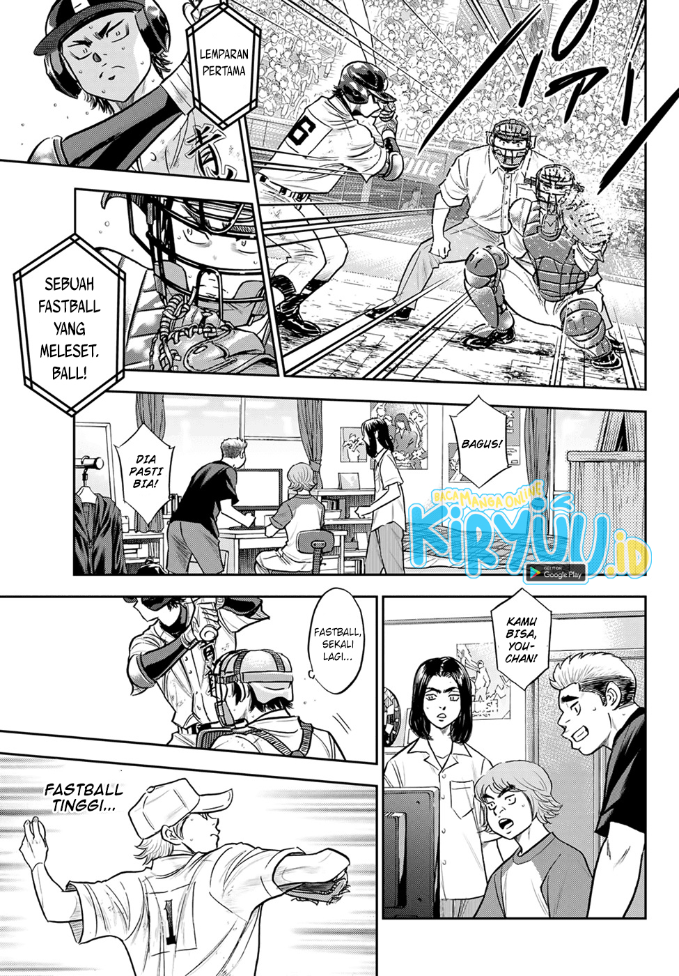 Diamond no Ace Act 2 Chapter 278 Gambar 18