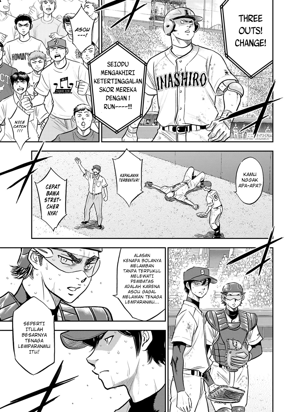 Diamond no Ace Act 2 Chapter 278 Gambar 8