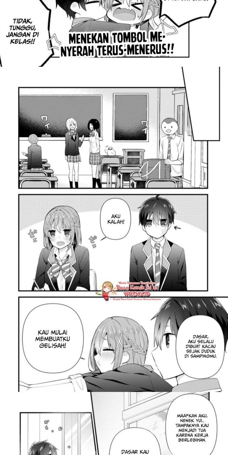 The Cute Girl Sitting Next to Me Is Trying to Make Me Fall in Love With Her as a Way to Ridicule Me, but the Tables Were Turned on Her Before She Knew It Chapter 10 Gambar 6