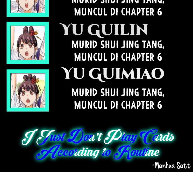 I Just Don’t Play the Card According to the Routine Chapter 46 Gambar 69