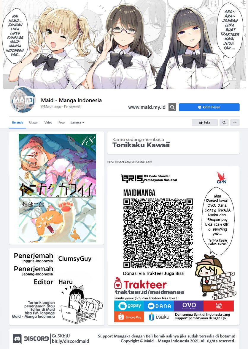 Baca  Tonikaku Kawaii Chapter 168 Gambar 2