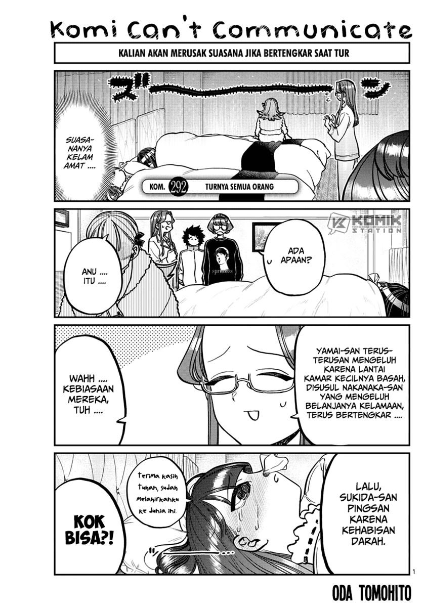 Baca Komi-san wa Komyushou Desu Chapter 292 Gambar 2