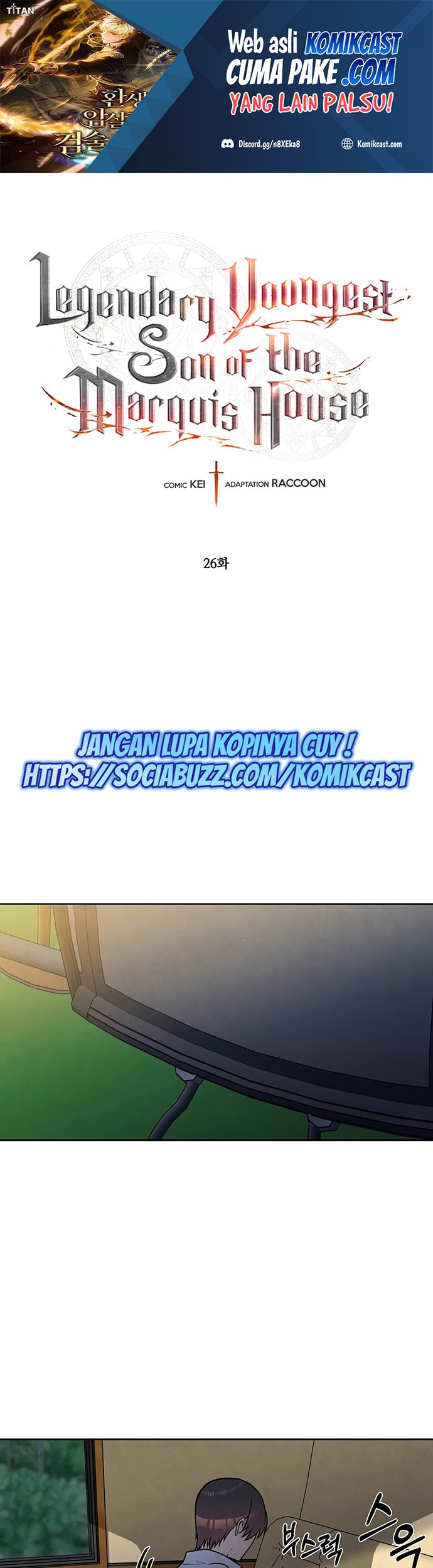 Baca  Legendary Youngest Son of the Marquis House Chapter 26 Gambar 2