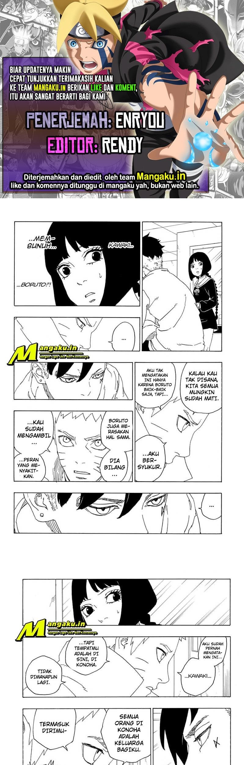 Baca Komik Boruto Chapter 69.2 Gambar 1