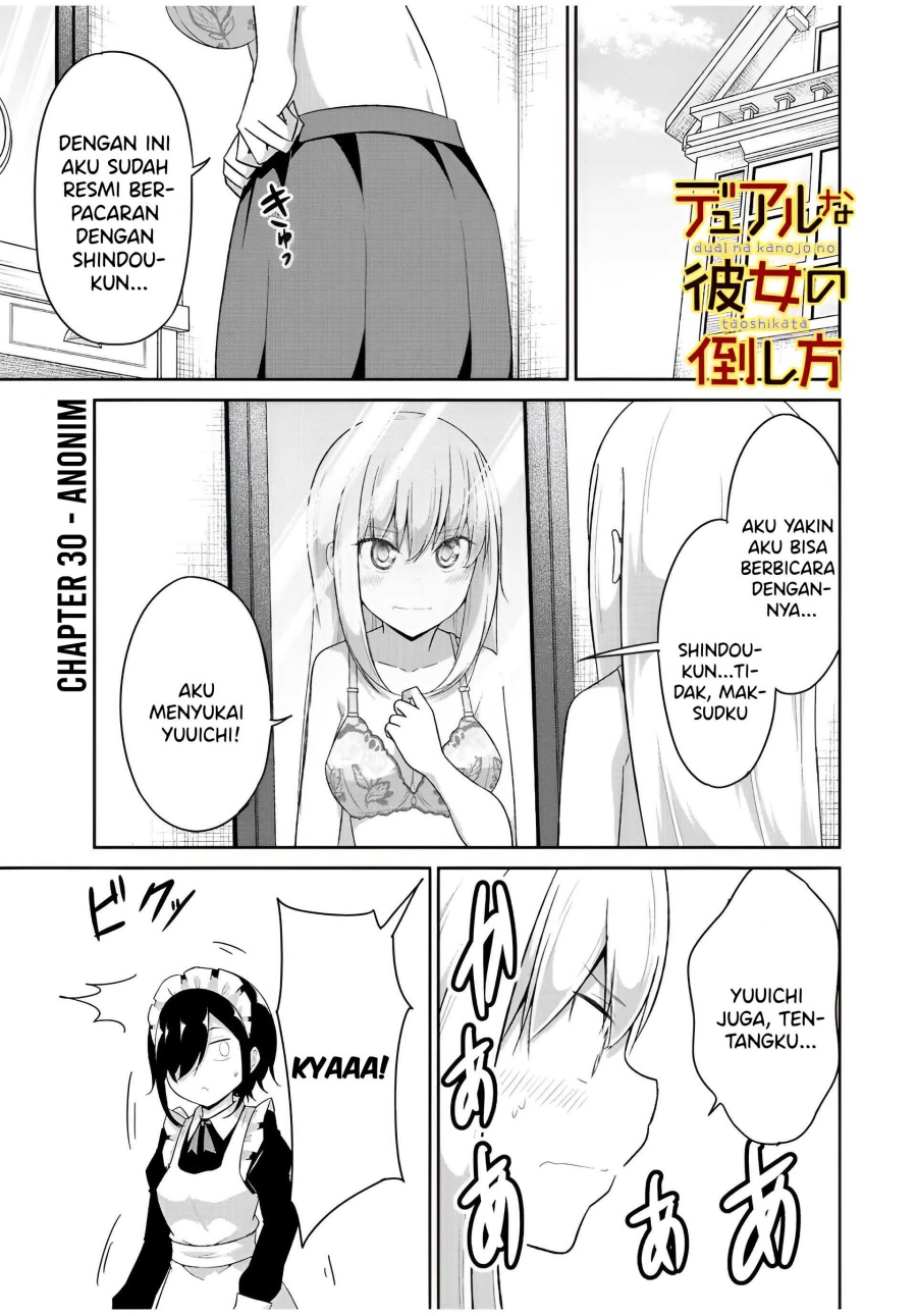Baca  Dual na Kanojo no Taoshikata Chapter 30 Gambar 2