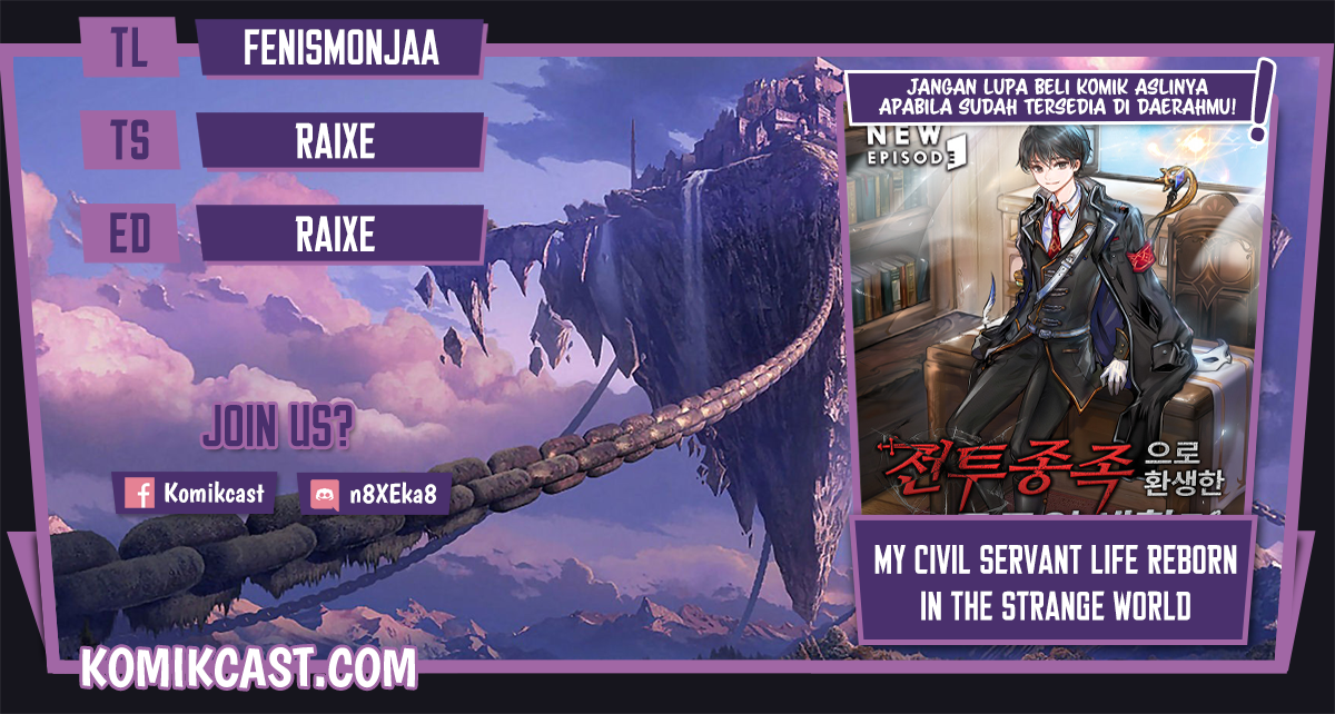 Baca Komik My Civil Servant Life Reborn in the Strange World Chapter 09 Gambar 1