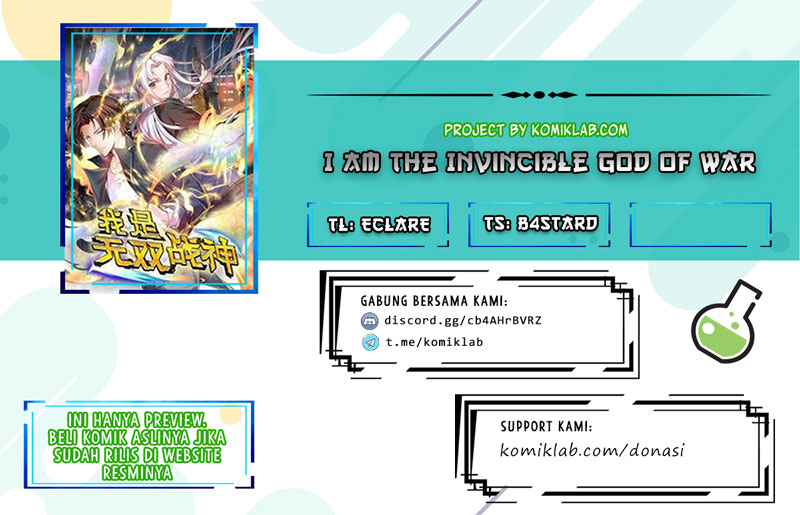 Baca Komik I Am the Invincible God of War Chapter 50 Gambar 1