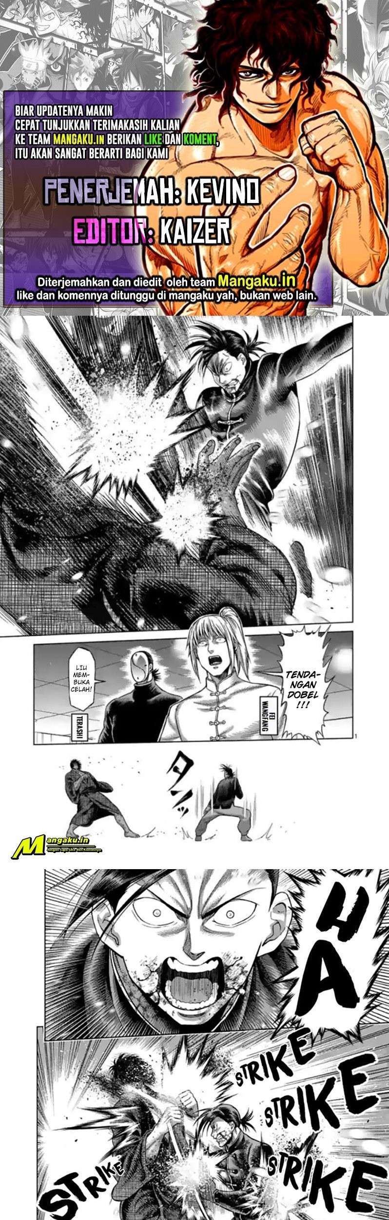 Baca Komik Kengan Omega Chapter 112 Gambar 1