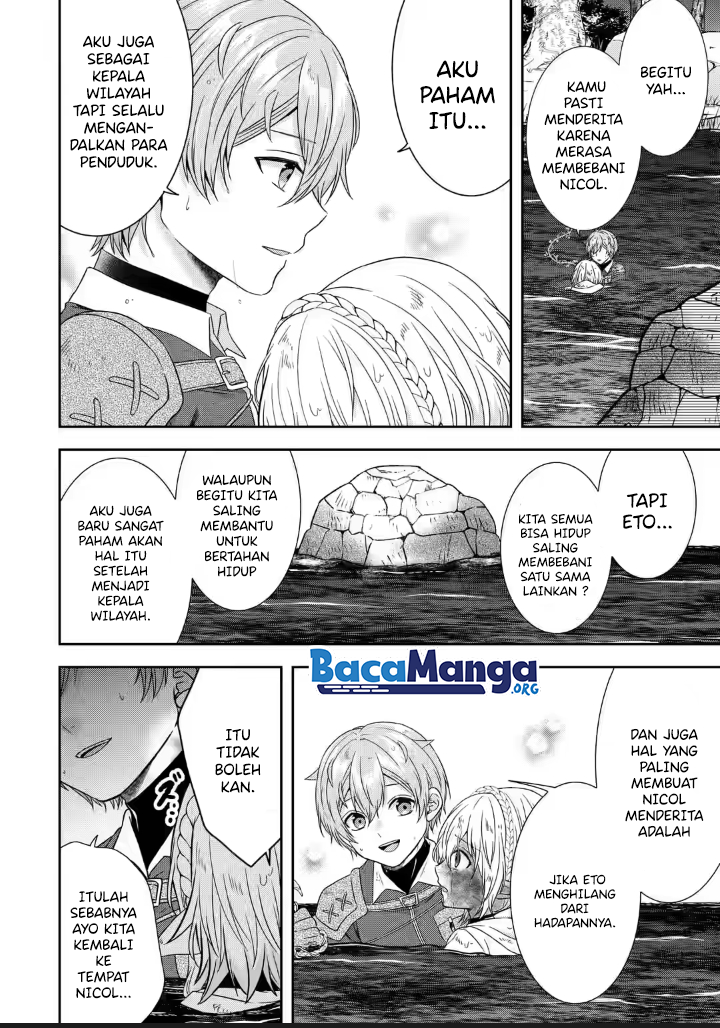 Tensei Ryoushu no Yuuryou Kaitaku: Zensei no Kioku o Ikashite White ni Tsutometara, Yuunou na Jinzai ga Atsumari Sugimashita Chapter 19.3 Gambar 6