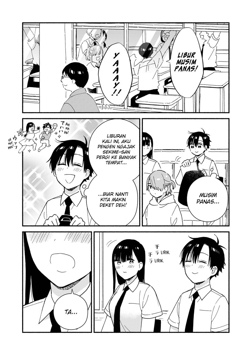 Sekimen Shinaide Sekime-san (Serialization) Chapter 26 Gambar 4
