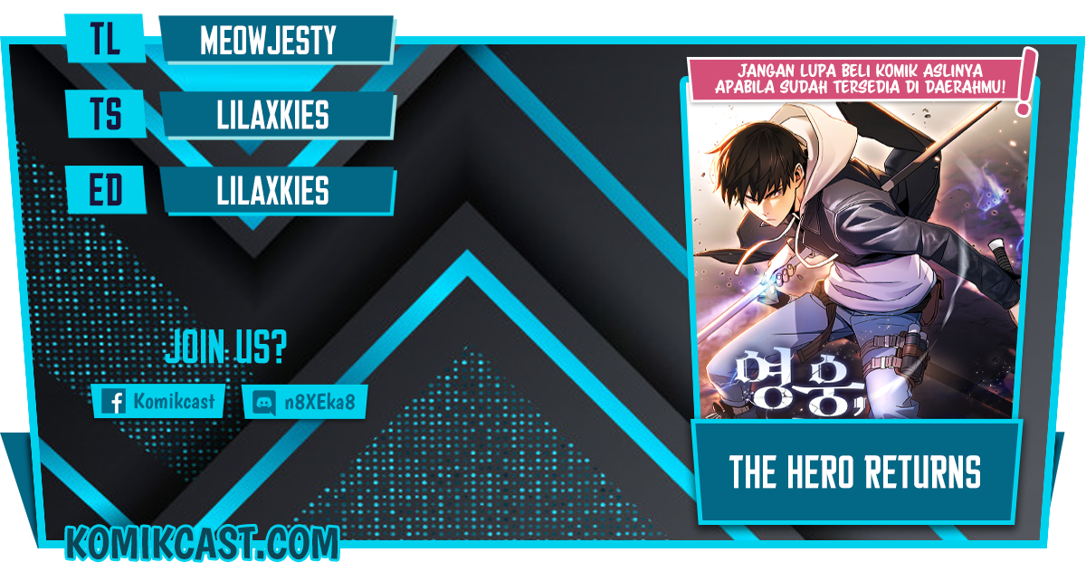 Baca Komik The Hero Returns Chapter 08 Gambar 1