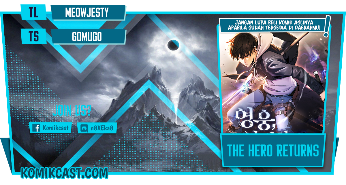 Baca Komik The Hero Returns Chapter 01 Gambar 1