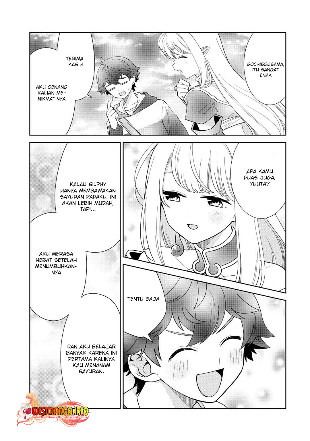 Seirei-tachi no Rakuen to Risou no Isekai Seikatsu Chapter 23 Gambar 15