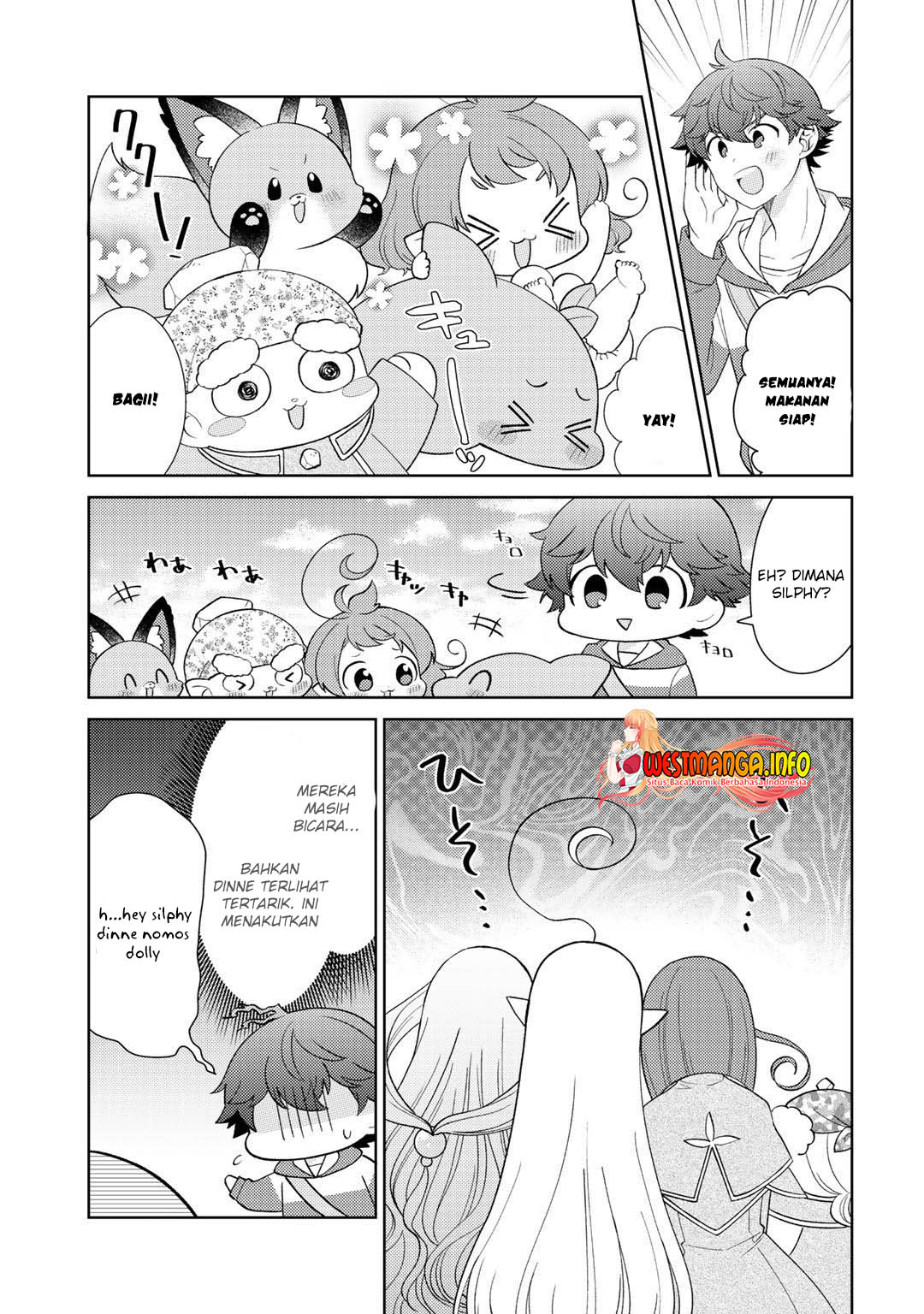 Seirei-tachi no Rakuen to Risou no Isekai Seikatsu Chapter 23 Gambar 7