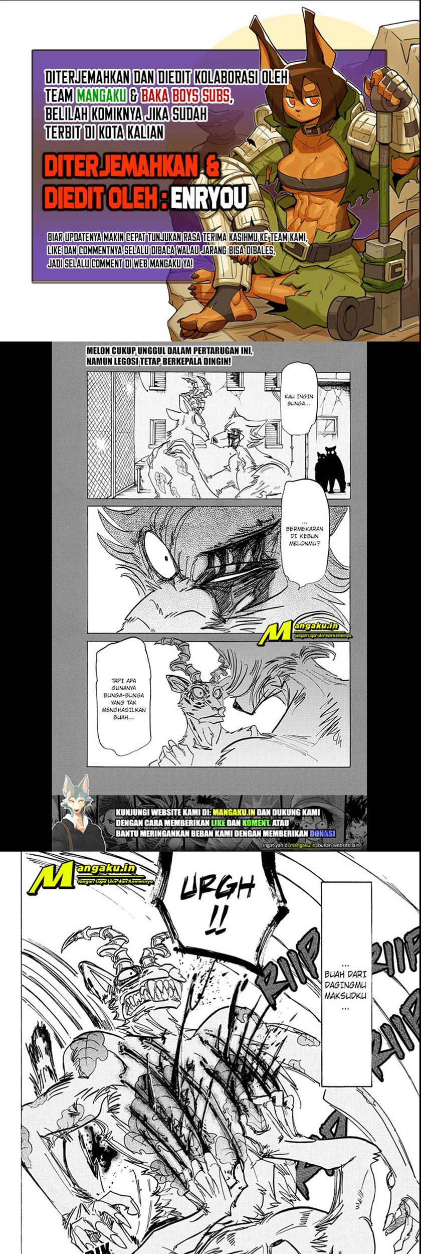 Baca Komik Beastars Chapter 185 Gambar 1