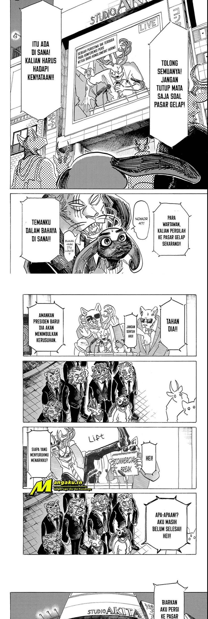 Beastars Chapter 185 Gambar 9
