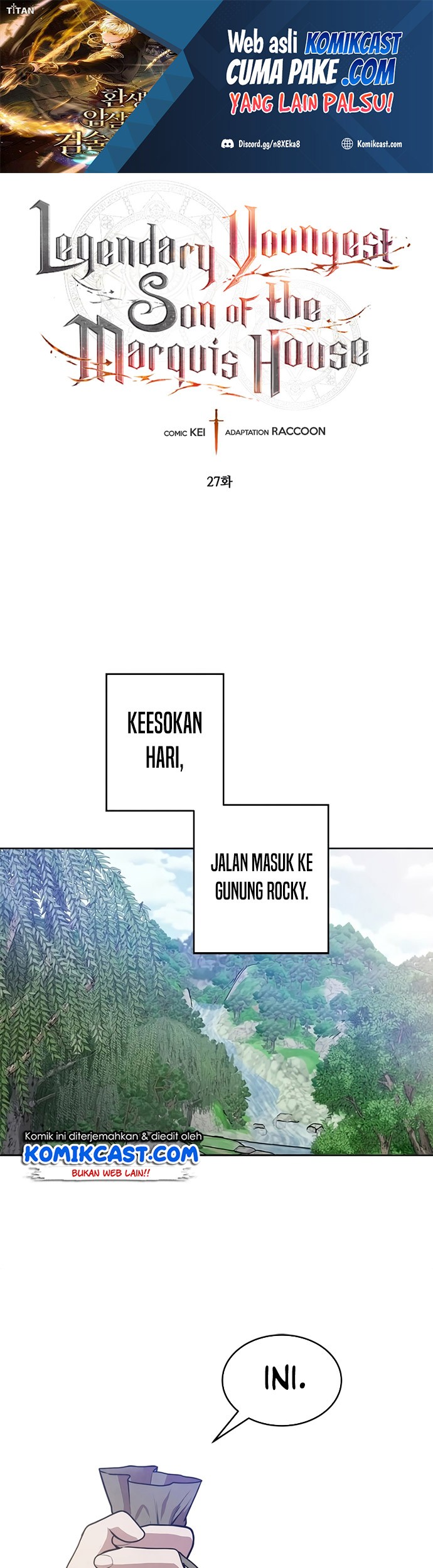 Baca Legendary Youngest Son of the Marquis House Chapter 27 Gambar 2