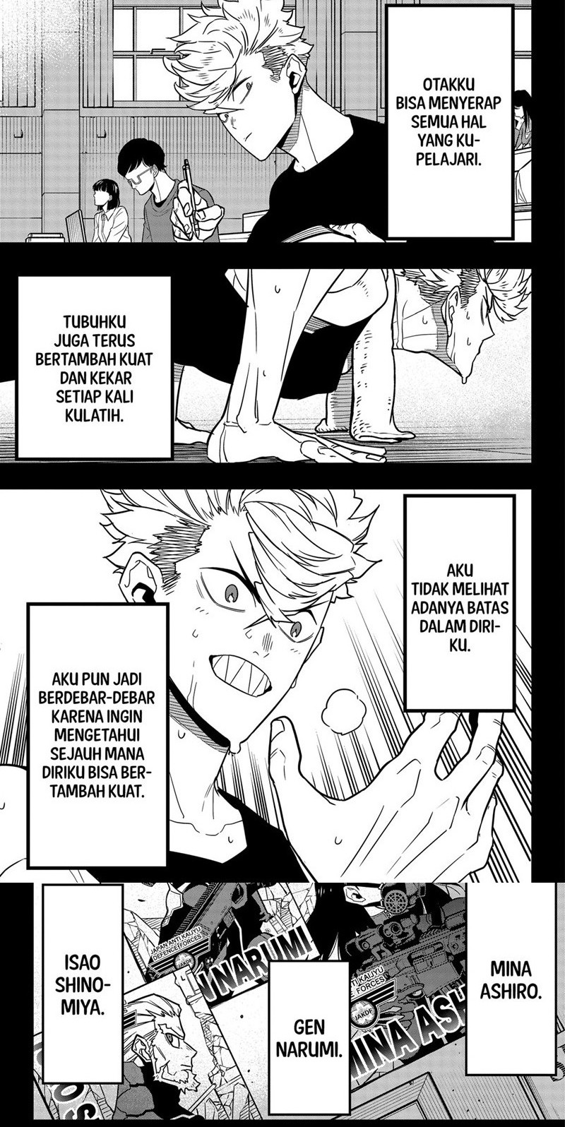 Baca 8Kaijuu Chapter 61 Gambar 2