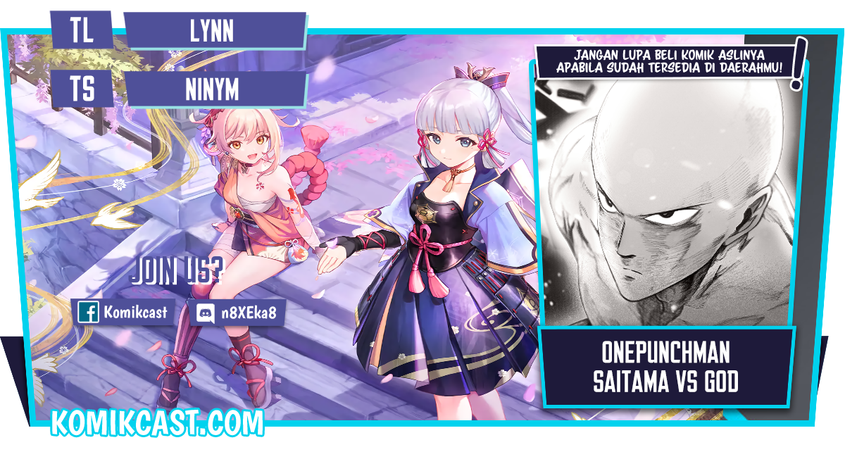 Baca Komik Onepunchman Saitama vs God Chapter 06 Gambar 1
