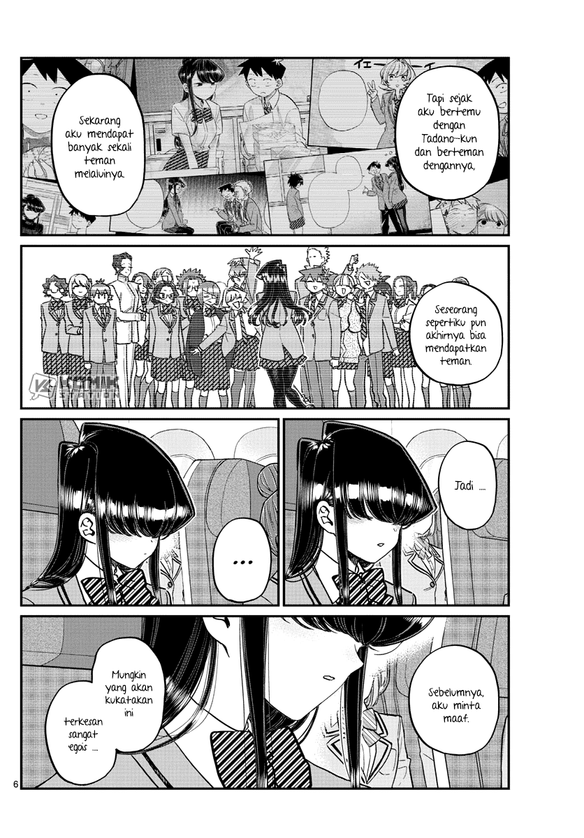 Komi-san wa Komyushou Desu Chapter 295 Gambar 8