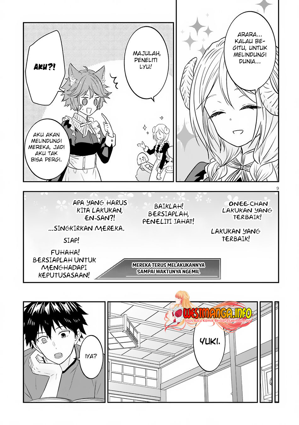 Baca Maou ni Natte node – Dungeon Tsukutte Jingai Musume to Honobono suru Chapter 43.2 Gambar 2