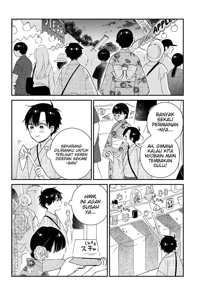 Sekimen Shinaide Sekime-san (Serialization) Chapter 27 Gambar 7