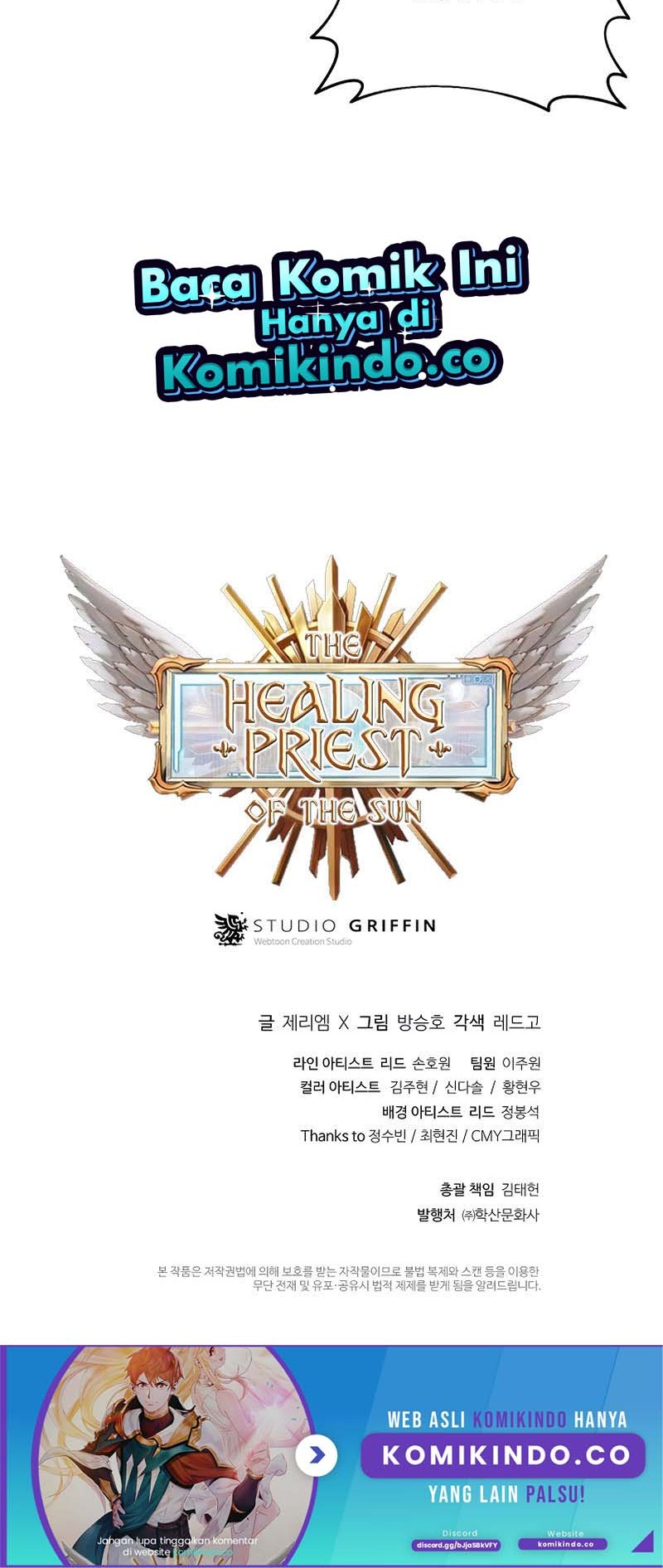 The Healing Priest Of The Sun Chapter 32 Gambar 99