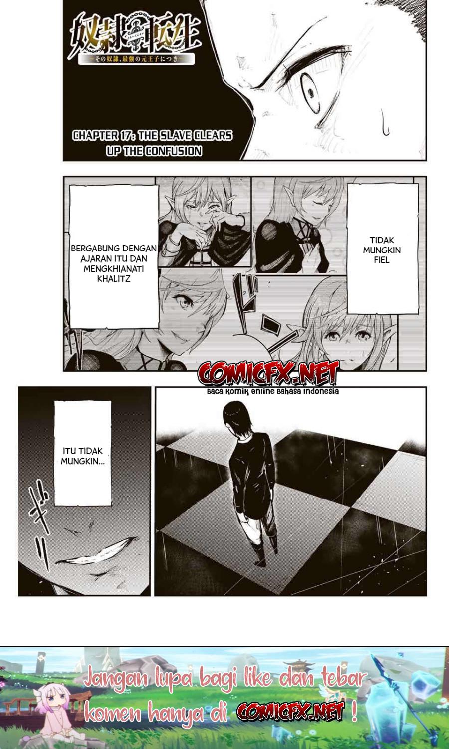 Baca Dorei Tensei: Sono Dorei, Saikyou no Moto Ouji ni Tsuki Chapter 17 Gambar 2