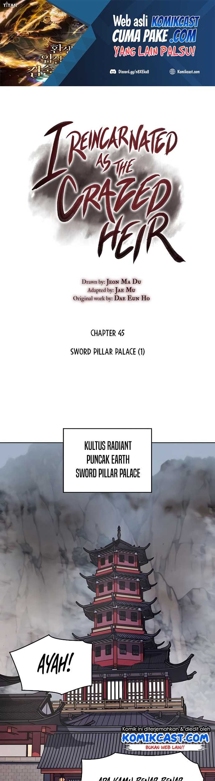 Baca I Reincarnated As The Crazed Heir Chapter 45 Gambar 2