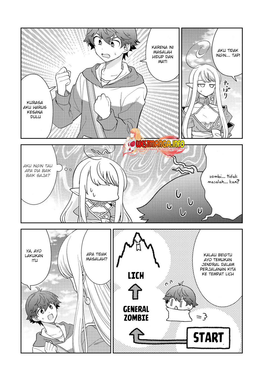 Seirei-tachi no Rakuen to Risou no Isekai Seikatsu Chapter 24 Gambar 16