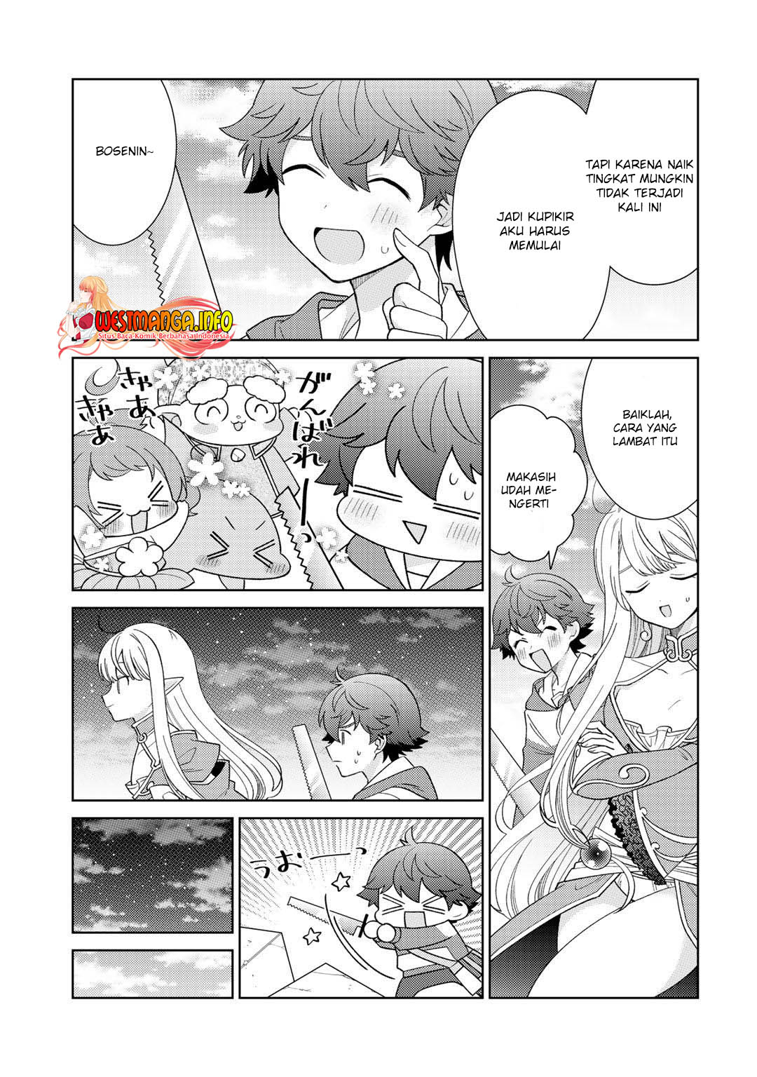 Seirei-tachi no Rakuen to Risou no Isekai Seikatsu Chapter 24 Gambar 19