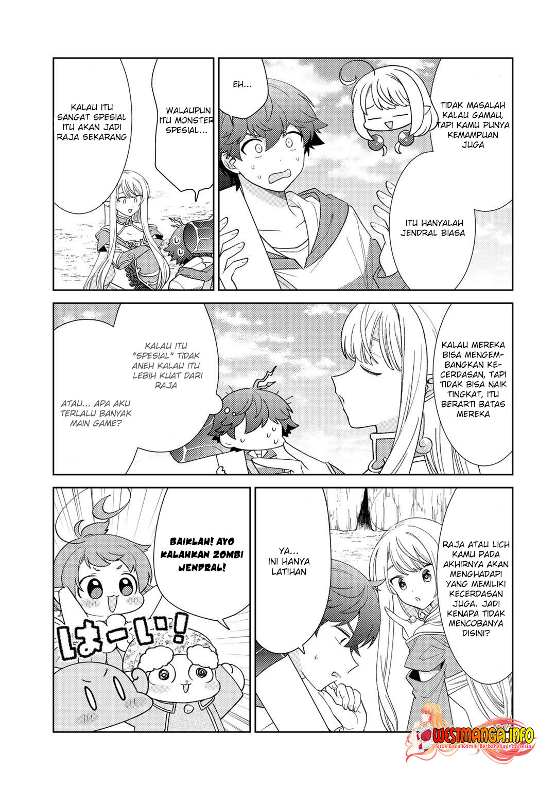 Seirei-tachi no Rakuen to Risou no Isekai Seikatsu Chapter 24 Gambar 23