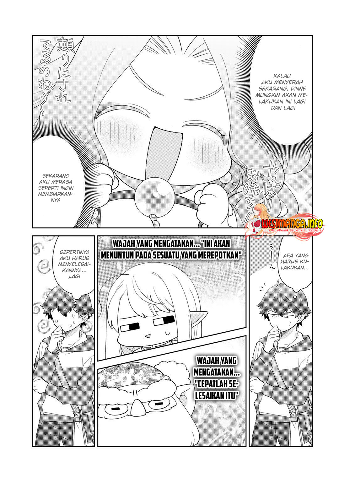 Seirei-tachi no Rakuen to Risou no Isekai Seikatsu Chapter 24 Gambar 5