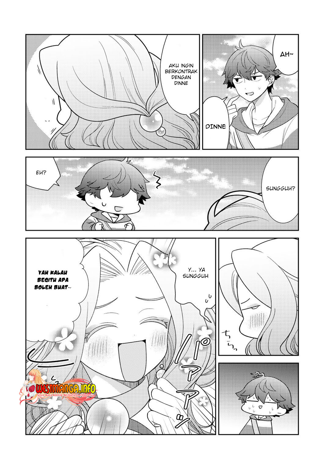 Seirei-tachi no Rakuen to Risou no Isekai Seikatsu Chapter 24 Gambar 6