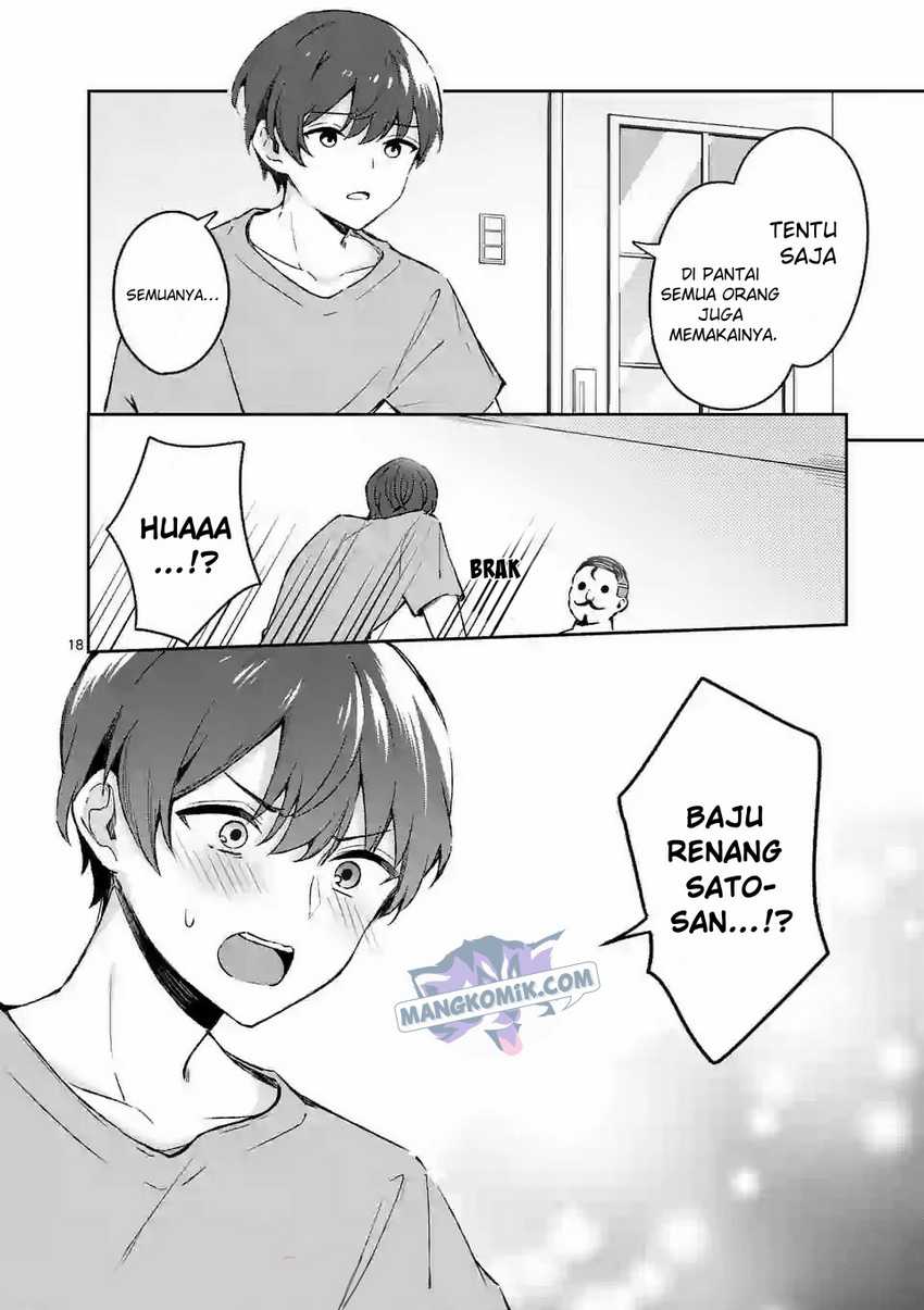 Shiotaiou no Sato-san ga Ore ni dake Amai Chapter 23 Gambar 19