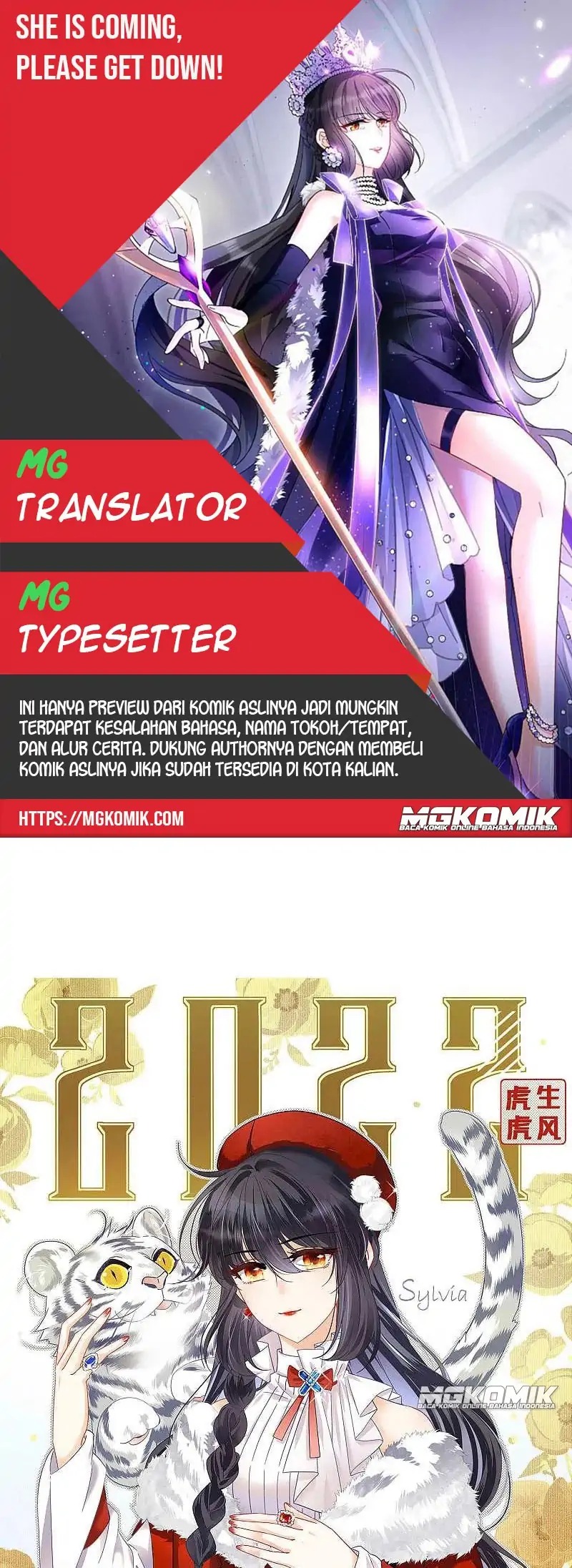 Baca Komik She Is Coming, Please Get Down! Chapter 74.1 Gambar 1