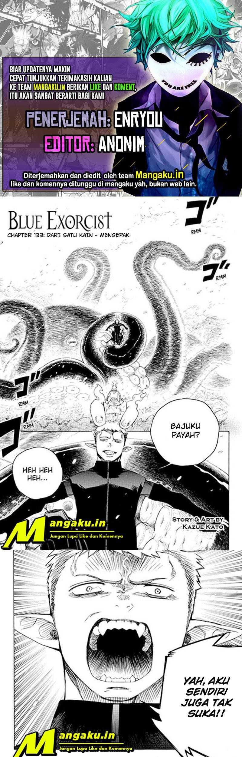 Baca Komik Ao no Exorcist Chapter 133 Gambar 1