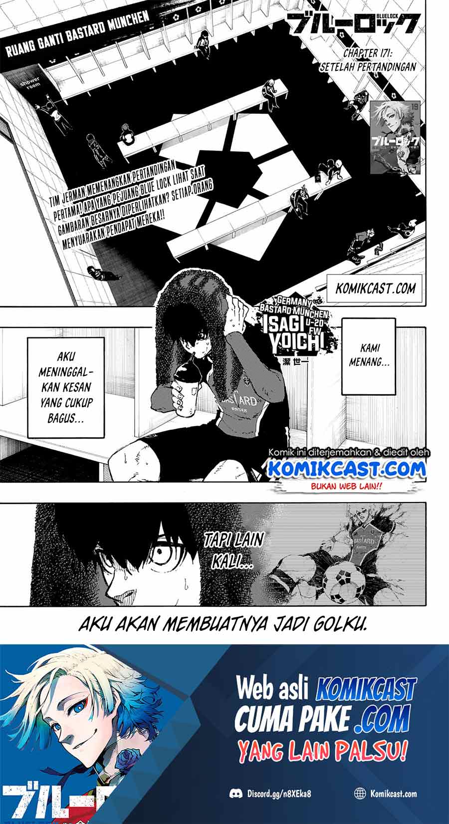 Baca Manga Blue Lock Chapter 171 Gambar 2