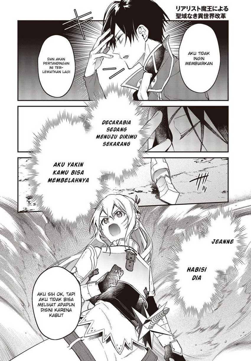 Realist Maou Niyoru Seiiki Naki Isekai Kaikaku Chapter 35 Gambar 24