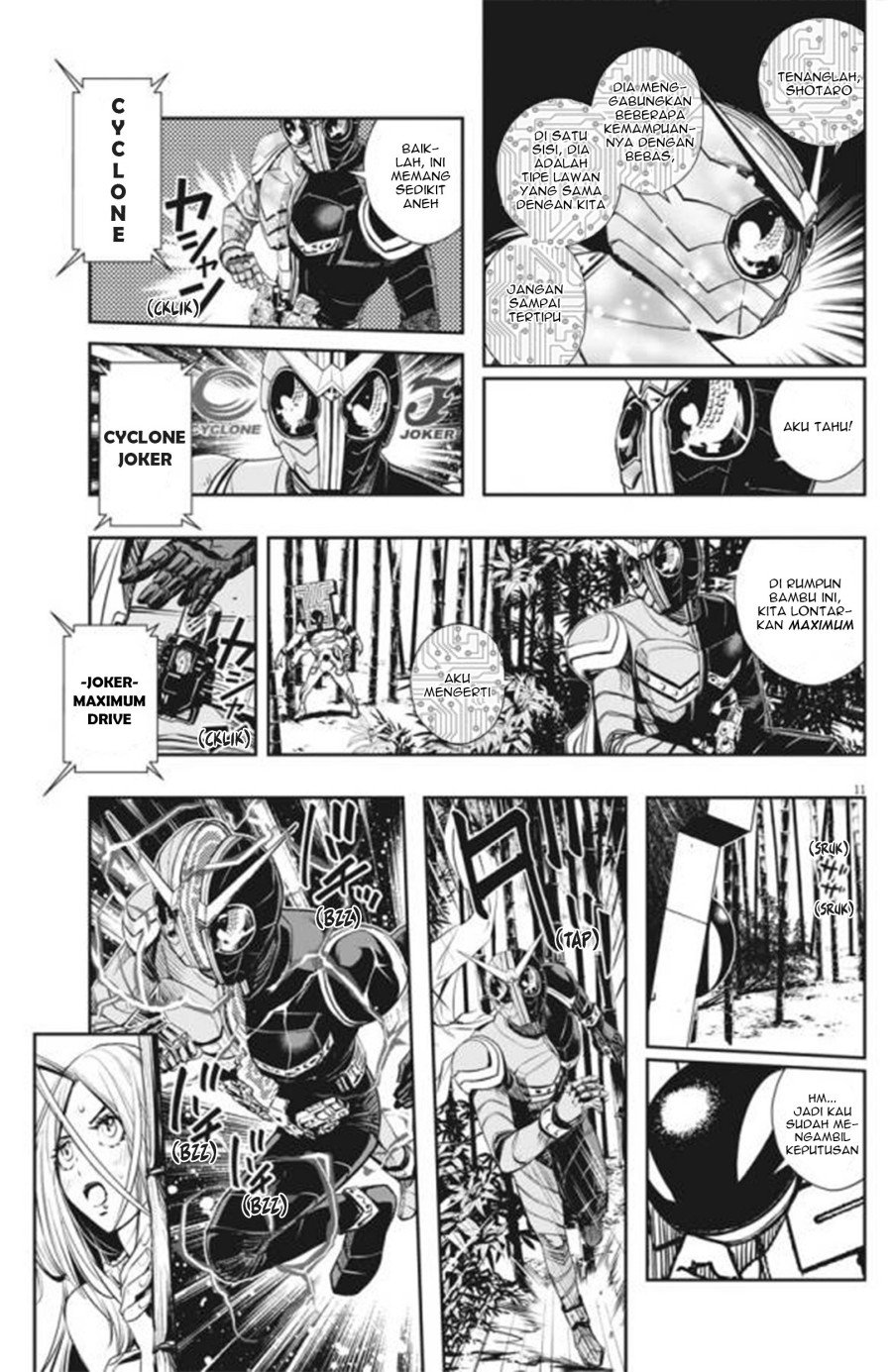 Kamen Rider W: Fuuto Tantei Chapter 31 Gambar 12