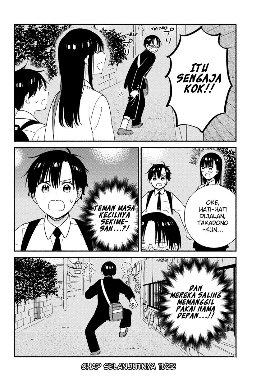 Sekimen Shinaide Sekime-san (Serialization) Chapter 31 Gambar 13
