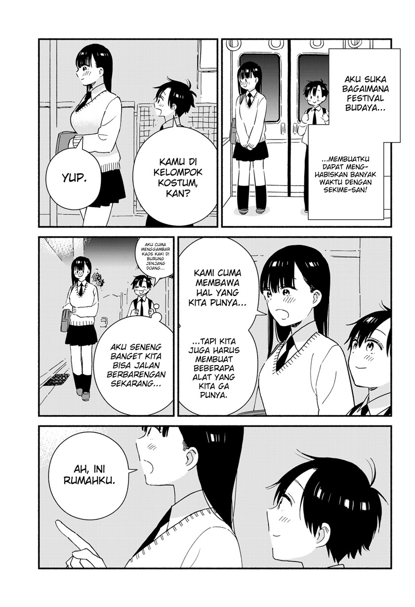 Sekimen Shinaide Sekime-san (Serialization) Chapter 31 Gambar 8