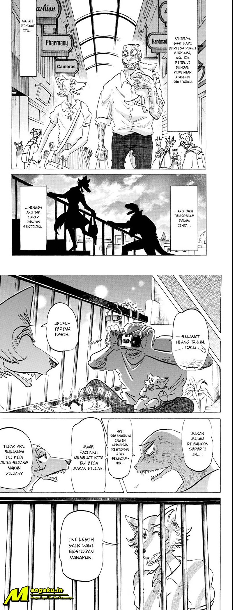 Beastars Chapter 189 Gambar 6