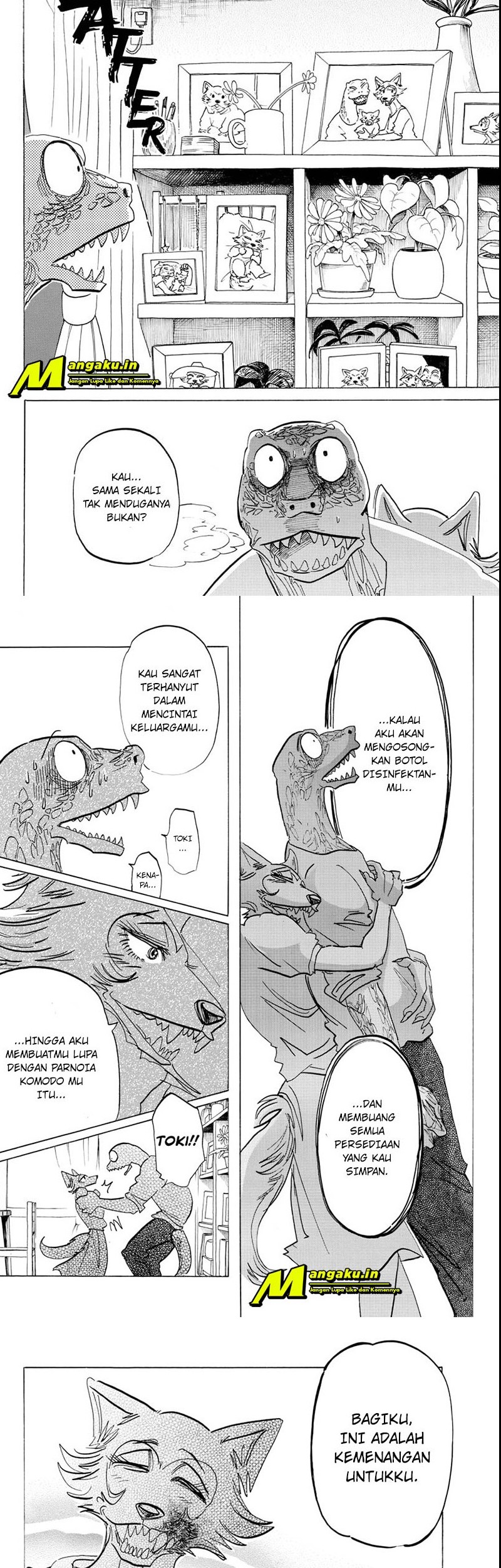 Beastars Chapter 189 Gambar 9
