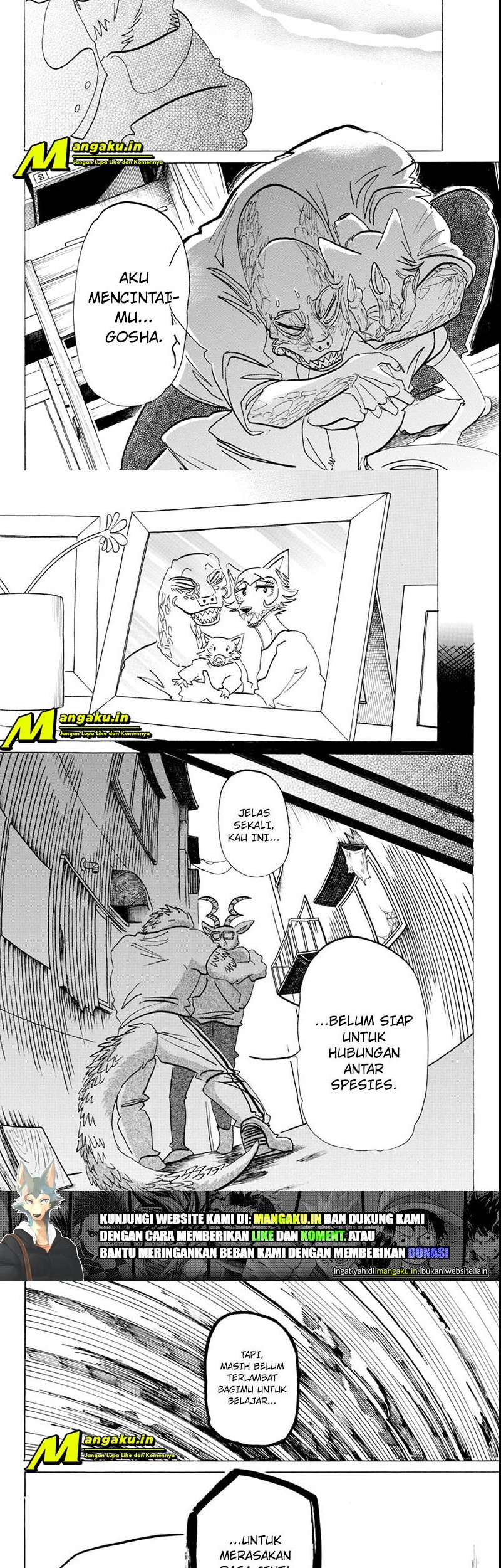 Beastars Chapter 189 Gambar 10
