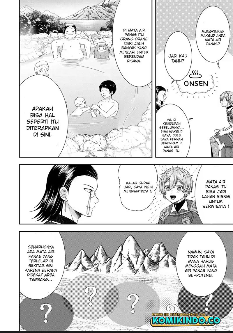 Tensei Ryoushu no Yuuryou Kaitaku: Zensei no Kioku o Ikashite White ni Tsutometara, Yuunou na Jinzai ga Atsumari Sugimashita Chapter 20.1 Gambar 13